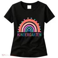 Cute Colorful Kindergarten Rainbow Women's T-Shirt thumb 0
