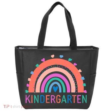 Cute Colorful Kindergarten Rainbow Tote Bag
