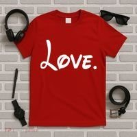 Cute Cursive Love Valentines Day T-Shirt thumb 5