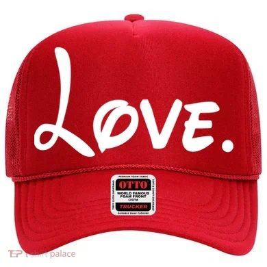 Cute Cursive Love Valentines Day Hat