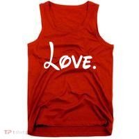 Cute Cursive Love Valentines Day Tank Top thumb 0
