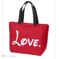 Cute Cursive Love Valentines Day Tote Bag thumb 3