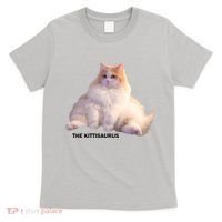 Cute DD The Cat Kittisaurus T-Shirt thumb 0