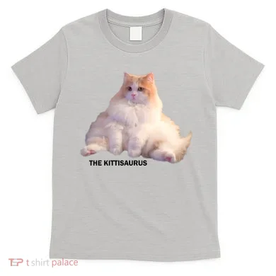 Cute DD The Cat Kittisaurus T-Shirt
