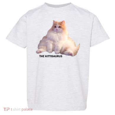 Cute DD The Cat Kittisaurus Toddler T-Shirt