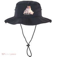 Cute DD The Cat Kittisaurus Bucket Hat thumb 0