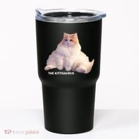 Cute DD The Cat Kittisaurus Tumbler thumb 0