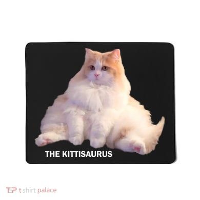 Cute DD The Cat Kittisaurus Mousepad