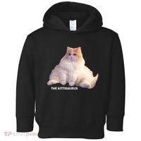 Cute DD The Cat Kittisaurus Toddler Hoodie thumb 0