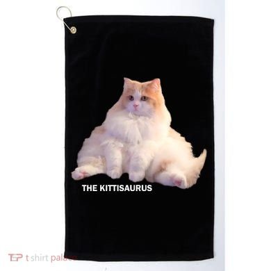 Cute DD The Cat Kittisaurus Golf Towel