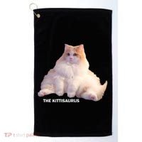 Cute DD The Cat Kittisaurus Golf Towel thumb 0