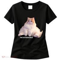 Cute DD The Cat Kittisaurus Women's T-Shirt thumb 0