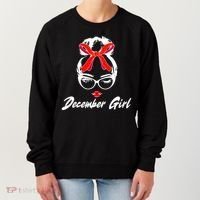Cute December Girl Birthday Women's Sweatshirt thumb 0