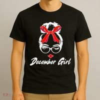 Cute December Girl Birthday T-Shirt thumb 3