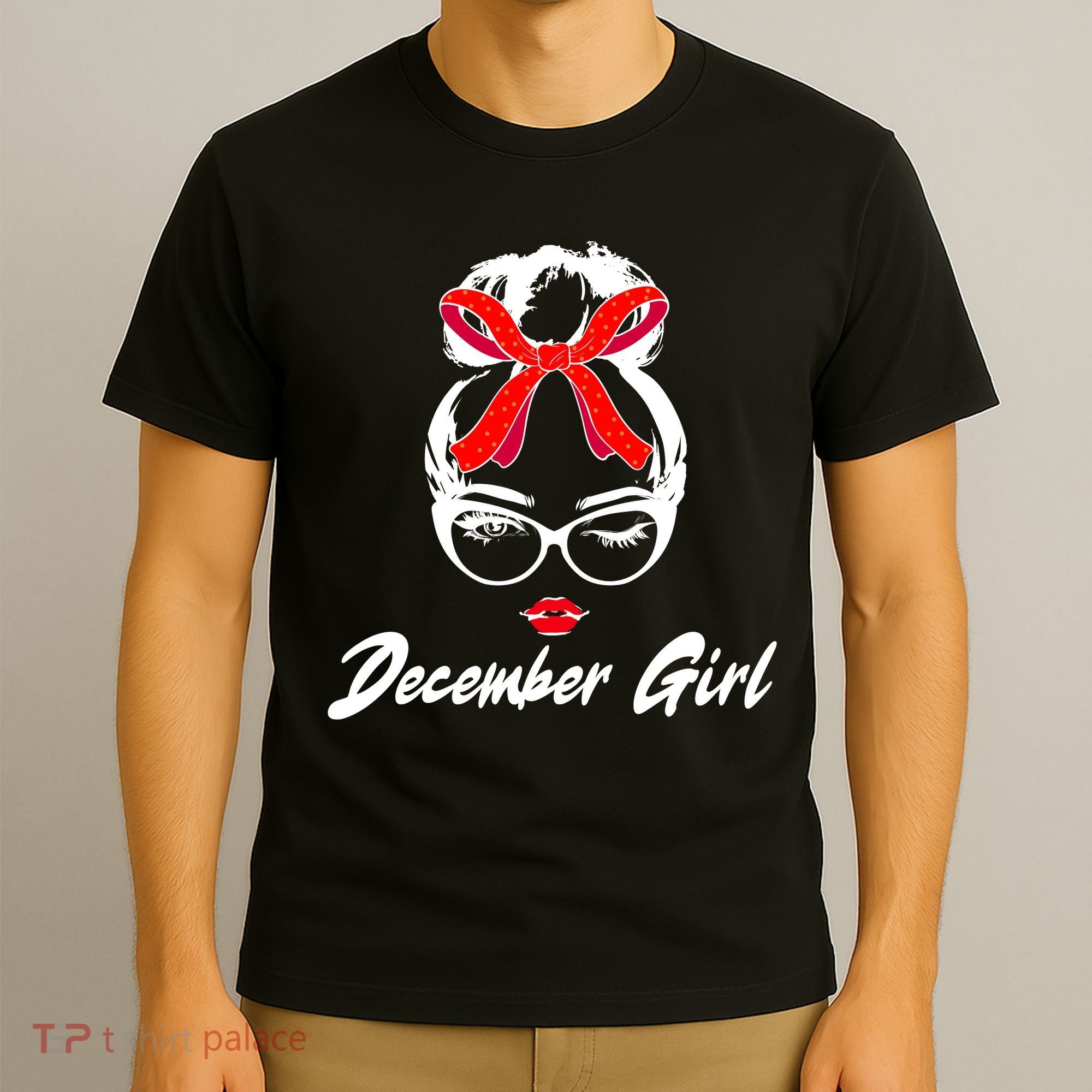 Cute December Girl Birthday T-Shirt