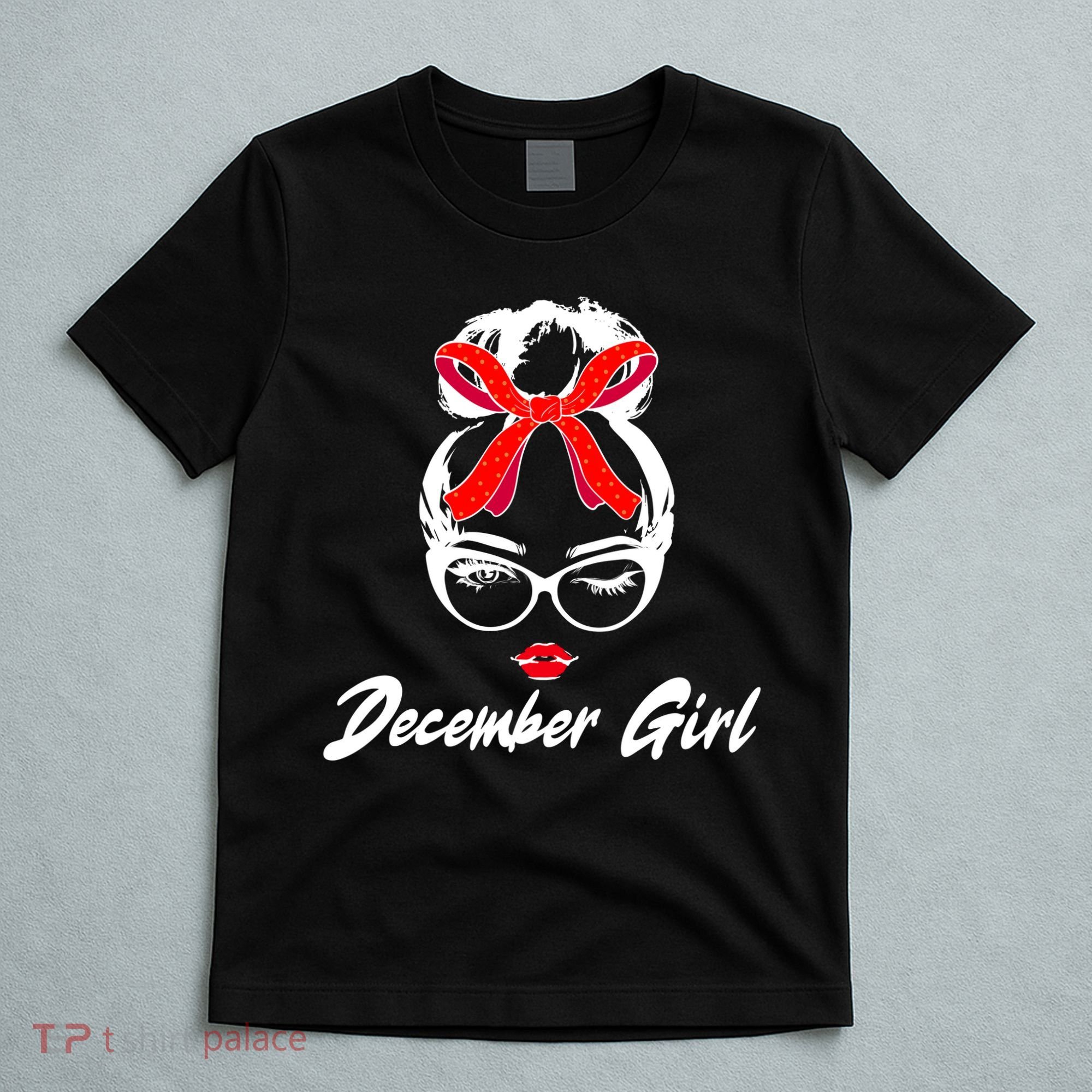 Cute December Girl Birthday T-Shirt