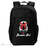 Cute December Girl Birthday Backpack thumb 0