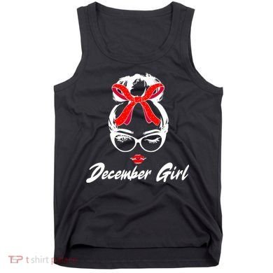 Cute December Girl Birthday Tank Top