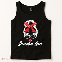 Cute December Girl Birthday Tank Top thumb 2