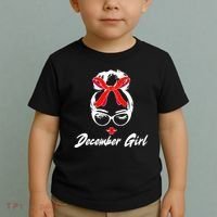 Cute December Girl Birthday Toddler T-Shirt thumb 2