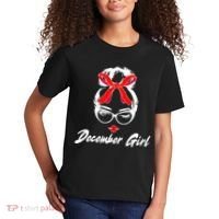 Cute December Girl Birthday Kids T-Shirt thumb 2