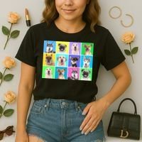 Cute Dogs Portrait Comfort Colors Boxy T-Shirt thumb 2