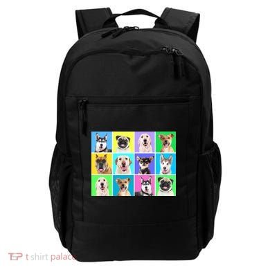 Cute Dogs Portrait Backpack