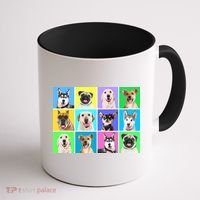 Cute Dogs Portrait Coffee Mug thumb 1