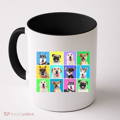 Cute Dogs Portrait Coffee Mug