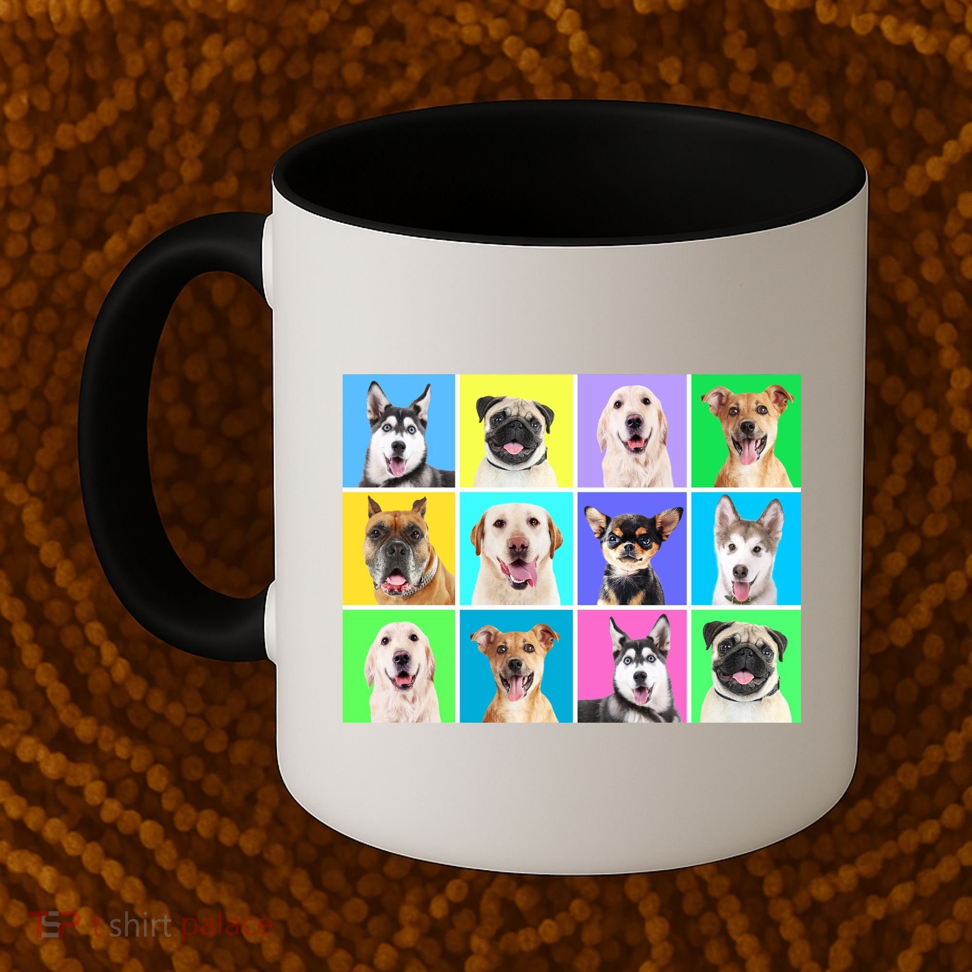 Cute Dogs Portrait Coffee Mug