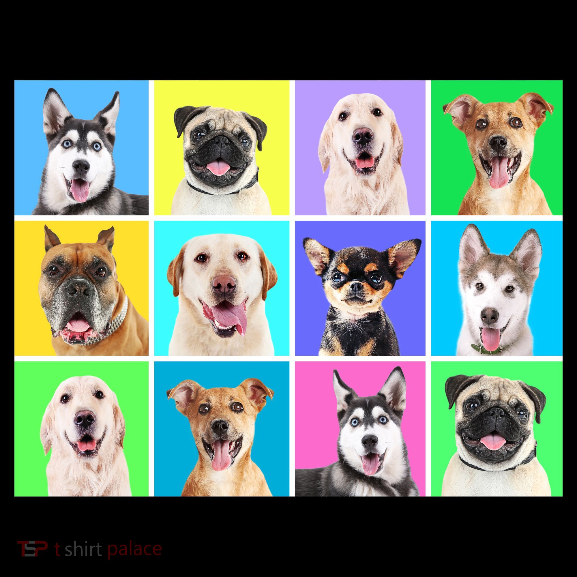 Cute Dogs Portrait Coffee Mug