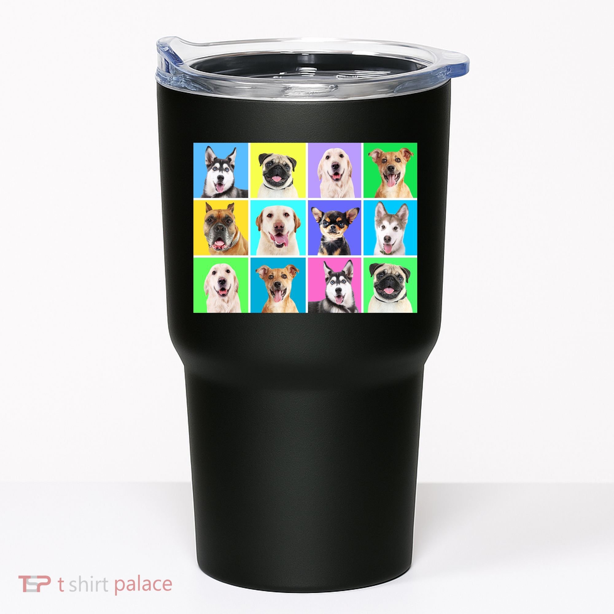 Cute Dogs Portrait Tumbler