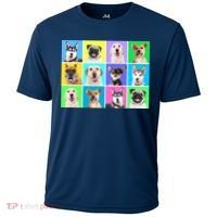 Cute Dogs Portrait Cooling Performance Crew T-Shirt thumb 0