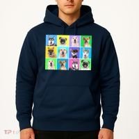 Cute Dogs Portrait Hoodie thumb 2