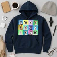 Cute Dogs Portrait Hoodie thumb 3