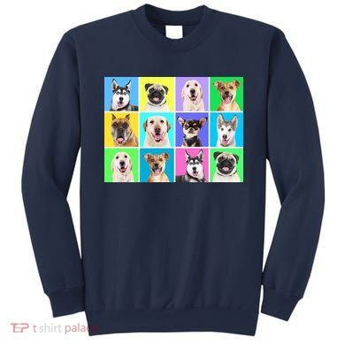Cute Dogs Portrait Sweatshirt