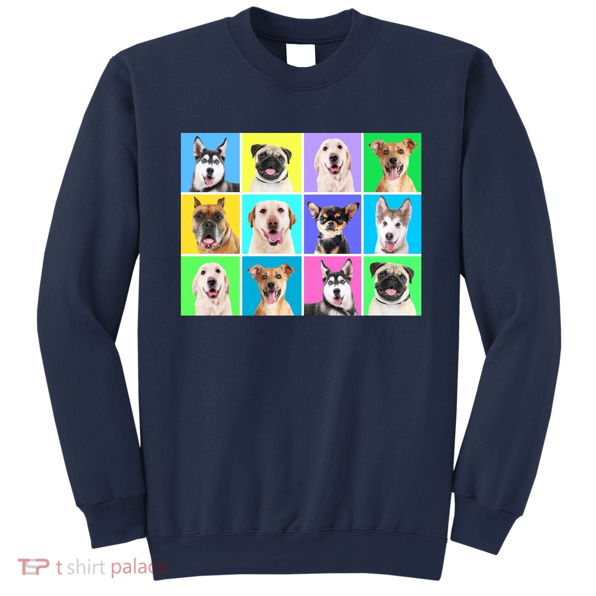 Cute Dogs Portrait Sweatshirt