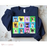 Cute Dogs Portrait Sweatshirt thumb 2