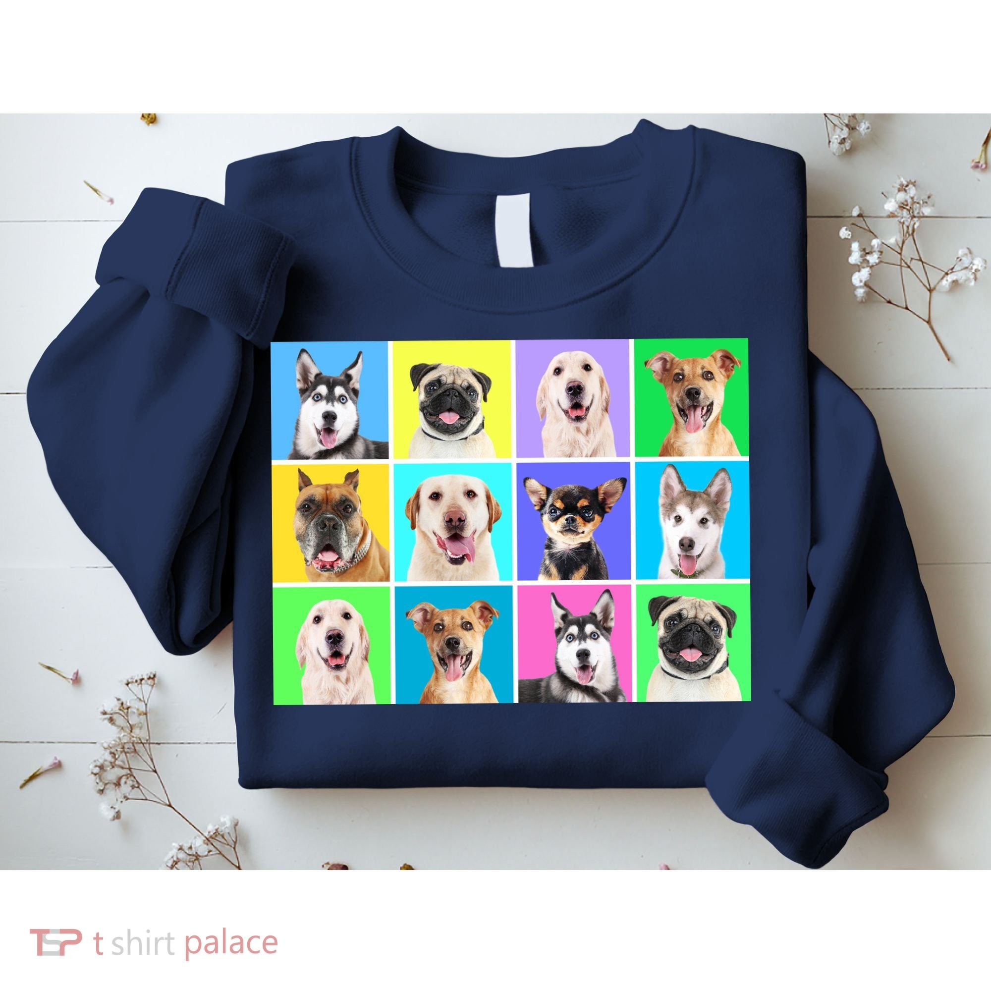 Cute Dogs Portrait Sweatshirt