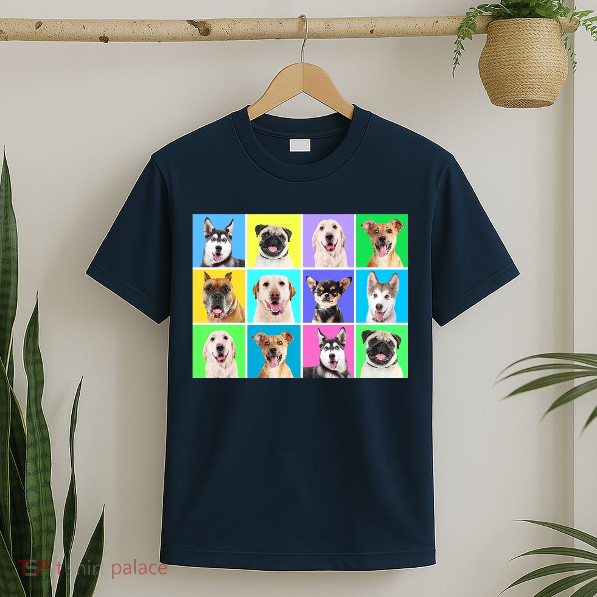 Cute Dogs Portrait T-Shirt