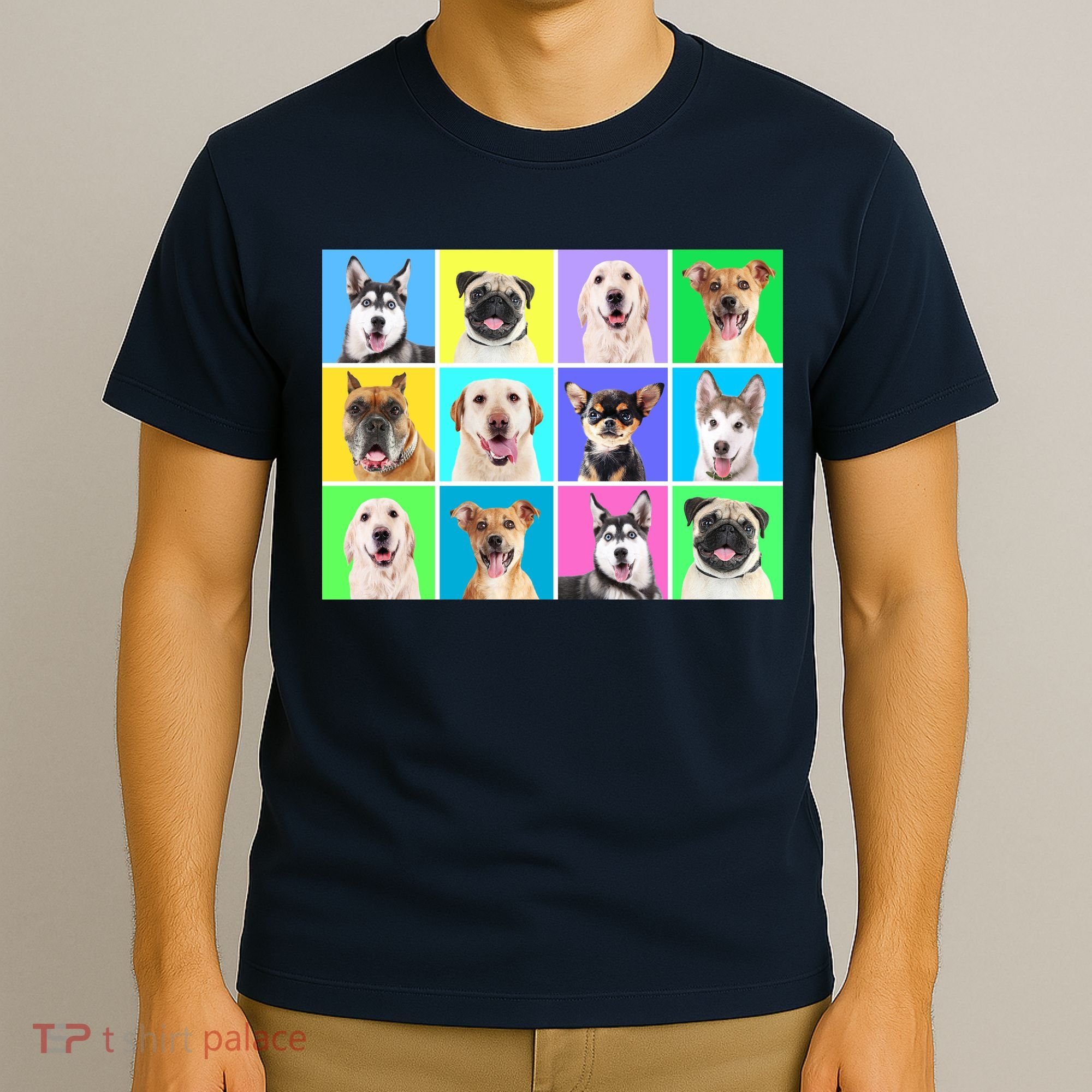 Cute Dogs Portrait T-Shirt