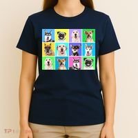Cute Dogs Portrait T-Shirt thumb 4