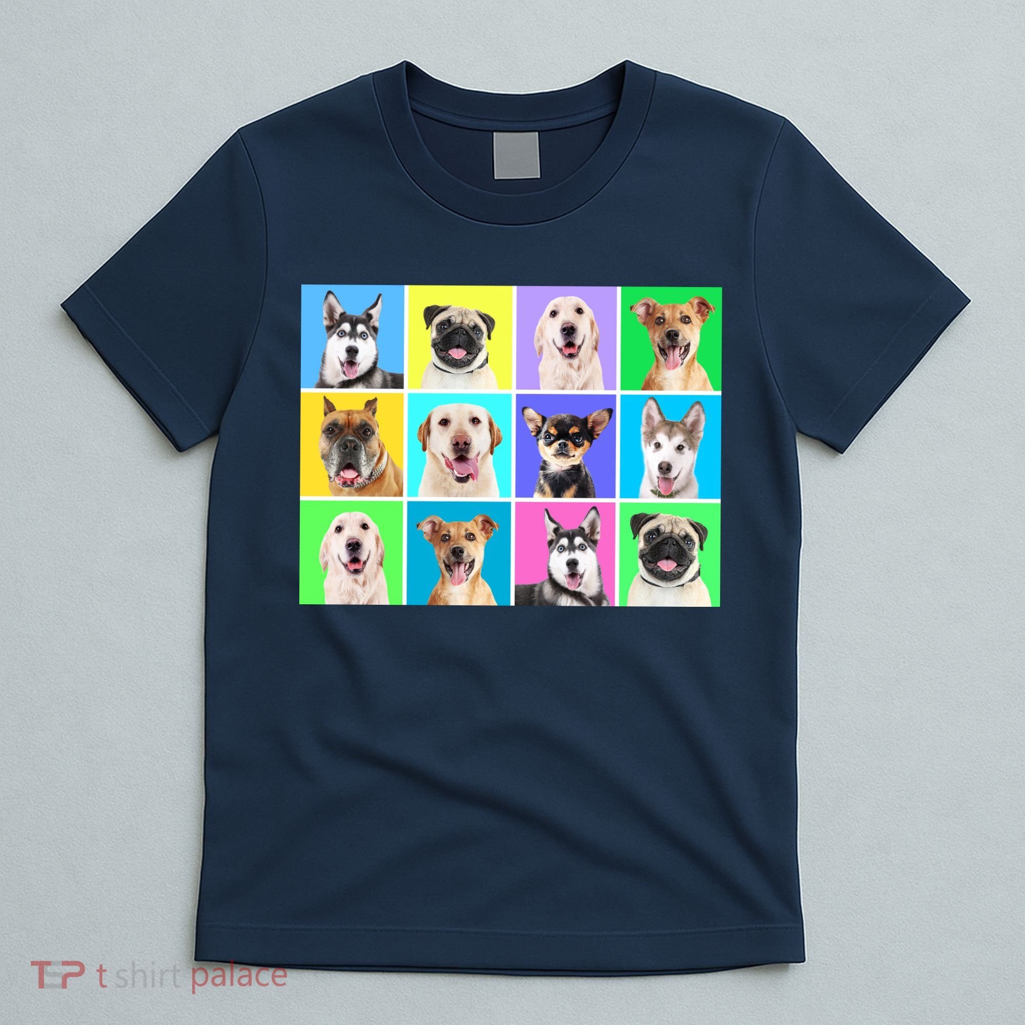 Cute Dogs Portrait T-Shirt