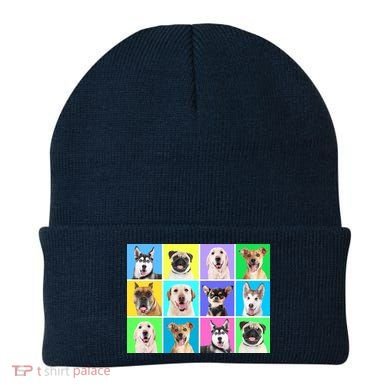 Cute Dogs Portrait Beanie