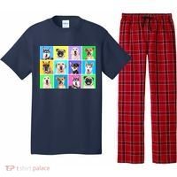 Cute Dogs Portrait Pajama Set thumb 0