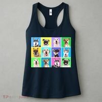 Cute Dogs Portrait Women's Tank Top thumb 3