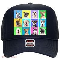 Cute Dogs Portrait Hat thumb 0