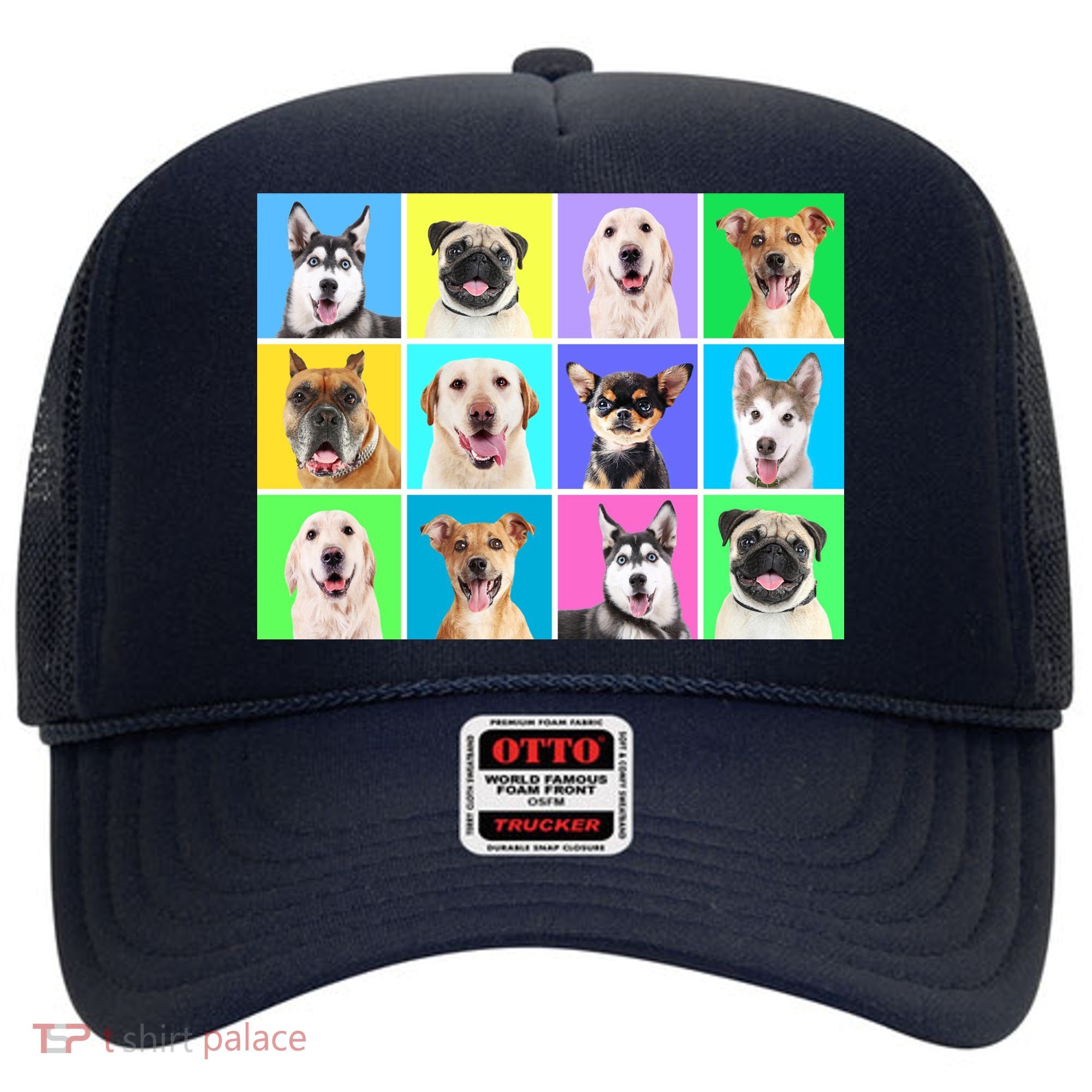 Cute Dogs Portrait Hat