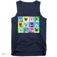 Cute Dogs Portrait Tank Top thumb 0