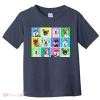 Cute Dogs Portrait Toddler T-Shirt thumb 0